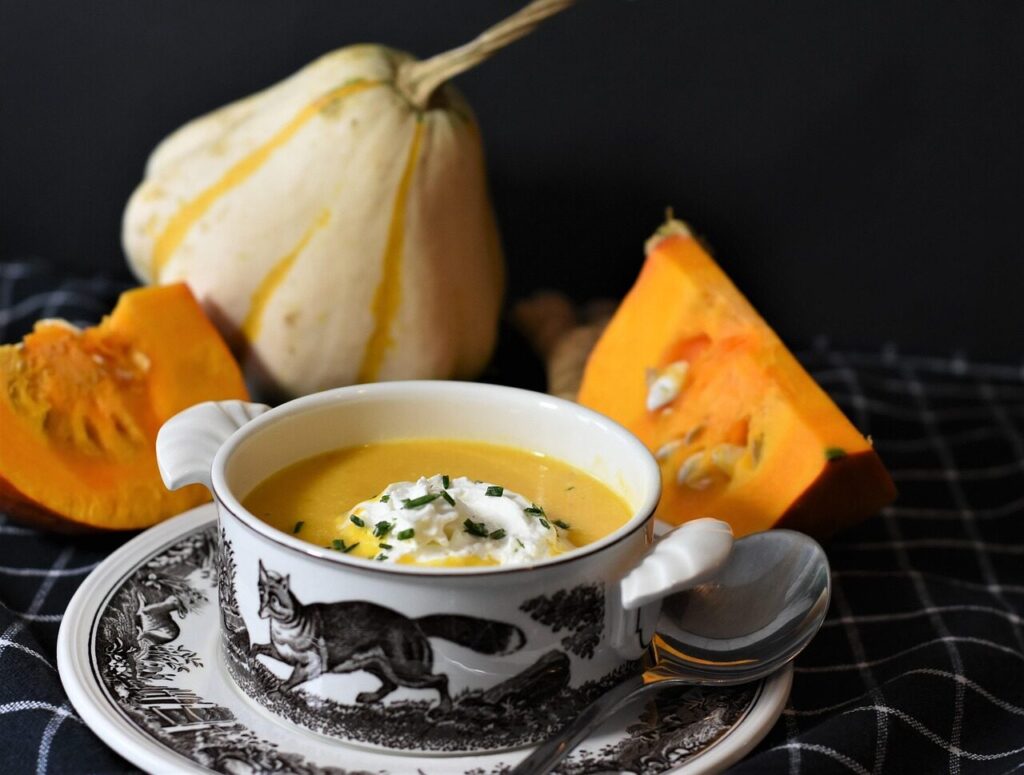 pumpkin soup, soup, hokkaido soup ginger, carrot, ingredients, cook, kitchen, preparation, spicy, meal, yummy, autumn soup, coconut milk, food photo, soup, soup, soup, soup, soup-4508015.jpg